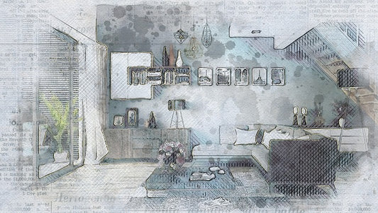 wall art print for modern home decor