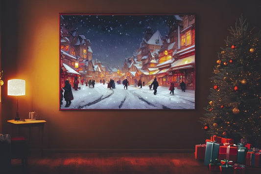 wall art print for modern home decor
